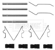 BBK1076 Sada príslużenstva oblożenia kotúčovej brzdy BORG & BECK