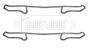 BBK1179 Sada príslużenstva oblożenia kotúčovej brzdy BORG & BECK