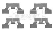 BBK1325 Sada príslużenstva oblożenia kotúčovej brzdy BORG & BECK