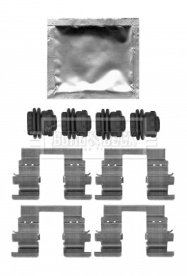 BBK1612 Sada príslużenstva oblożenia kotúčovej brzdy BORG & BECK