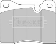 BBP1014 Sada brzdových platničiek kotúčovej brzdy BORG & BECK