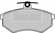 BBP1027 Sada brzdových platničiek kotúčovej brzdy BORG & BECK