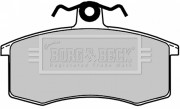 BBP1053 Sada brzdových platničiek kotúčovej brzdy BORG & BECK