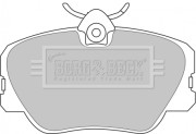 BBP1068 Sada brzdových platničiek kotúčovej brzdy BORG & BECK