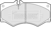BBP1089 Sada brzdových platničiek kotúčovej brzdy BORG & BECK