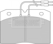 BBP1133 Sada brzdových platničiek kotúčovej brzdy BORG & BECK