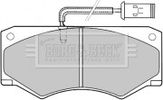 BBP1138 Sada brzdových platničiek kotúčovej brzdy BORG & BECK