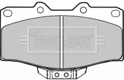 BBP1152 Sada brzdových platničiek kotúčovej brzdy BORG & BECK