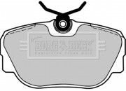 BBP1155 Sada brzdových platničiek kotúčovej brzdy BORG & BECK