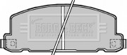BBP1171 Sada brzdových platničiek kotúčovej brzdy BORG & BECK