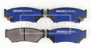 BBP1184 Sada brzdových platničiek kotúčovej brzdy BORG & BECK