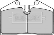 BBP1227 Sada brzdových platničiek kotúčovej brzdy BORG & BECK