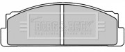 BBP1310 Sada brzdových platničiek kotúčovej brzdy BORG & BECK