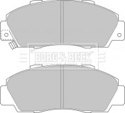 BBP1389 Sada brzdových platničiek kotúčovej brzdy BORG & BECK