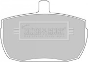 BBP1422 Sada brzdových platničiek kotúčovej brzdy BORG & BECK