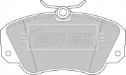BBP1448 Sada brzdových platničiek kotúčovej brzdy BORG & BECK