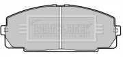 BBP1451 Sada brzdových platničiek kotúčovej brzdy BORG & BECK