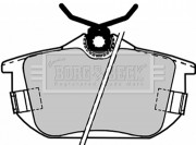 BBP1488 Sada brzdových platničiek kotúčovej brzdy BORG & BECK