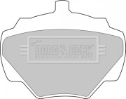 BBP1528 Sada brzdových platničiek kotúčovej brzdy BORG & BECK