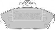 BBP1559 Sada brzdových platničiek kotúčovej brzdy BORG & BECK