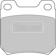 BBP1605 Sada brzdových platničiek kotúčovej brzdy BORG & BECK