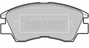 BBP1671 Sada brzdových platničiek kotúčovej brzdy BORG & BECK