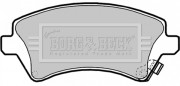 BBP1769 Sada brzdových platničiek kotúčovej brzdy BORG & BECK