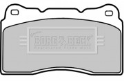 BBP1784 Sada brzdových platničiek kotúčovej brzdy BORG & BECK