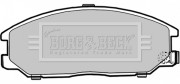 BBP1786 Sada brzdových platničiek kotúčovej brzdy BORG & BECK