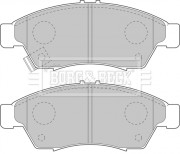 BBP1802 Sada brzdových platničiek kotúčovej brzdy BORG & BECK