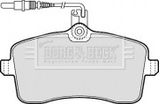 BBP1897 Sada brzdových platničiek kotúčovej brzdy BORG & BECK