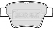 BBP1920 Sada brzdových platničiek kotúčovej brzdy BORG & BECK
