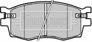 BBP1923 Sada brzdových platničiek kotúčovej brzdy BORG & BECK