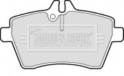BBP1950 Sada brzdových platničiek kotúčovej brzdy BORG & BECK