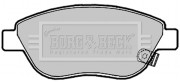 BBP2028 Sada brzdových platničiek kotúčovej brzdy BORG & BECK