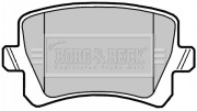 BBP2044 Sada brzdových platničiek kotúčovej brzdy BORG & BECK