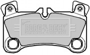 BBP2092 Sada brzdových platničiek kotúčovej brzdy BORG & BECK