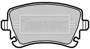 BBP2139 Sada brzdových platničiek kotúčovej brzdy BORG & BECK