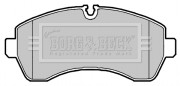 BBP2147 Sada brzdových platničiek kotúčovej brzdy BORG & BECK