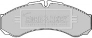 BBP2195 Sada brzdových platničiek kotúčovej brzdy BORG & BECK