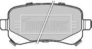 BBP2209 Sada brzdových platničiek kotúčovej brzdy BORG & BECK