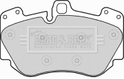 BBP2232 Sada brzdových platničiek kotúčovej brzdy BORG & BECK