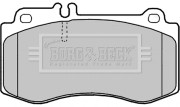 BBP2248 Sada brzdových platničiek kotúčovej brzdy BORG & BECK