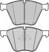 BBP2270 Sada brzdových platničiek kotúčovej brzdy BORG & BECK