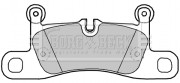 BBP2280 Sada brzdových platničiek kotúčovej brzdy BORG & BECK