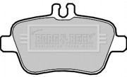BBP2329 Sada brzdových platničiek kotúčovej brzdy BORG & BECK