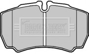 BBP2337 Sada brzdových platničiek kotúčovej brzdy BORG & BECK
