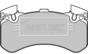 BBP2356 Sada brzdových platničiek kotúčovej brzdy BORG & BECK
