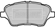 BBP2379 Sada brzdových platničiek kotúčovej brzdy BORG & BECK