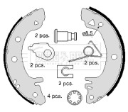 BBS6097 Sada brzdových čeľustí BORG & BECK